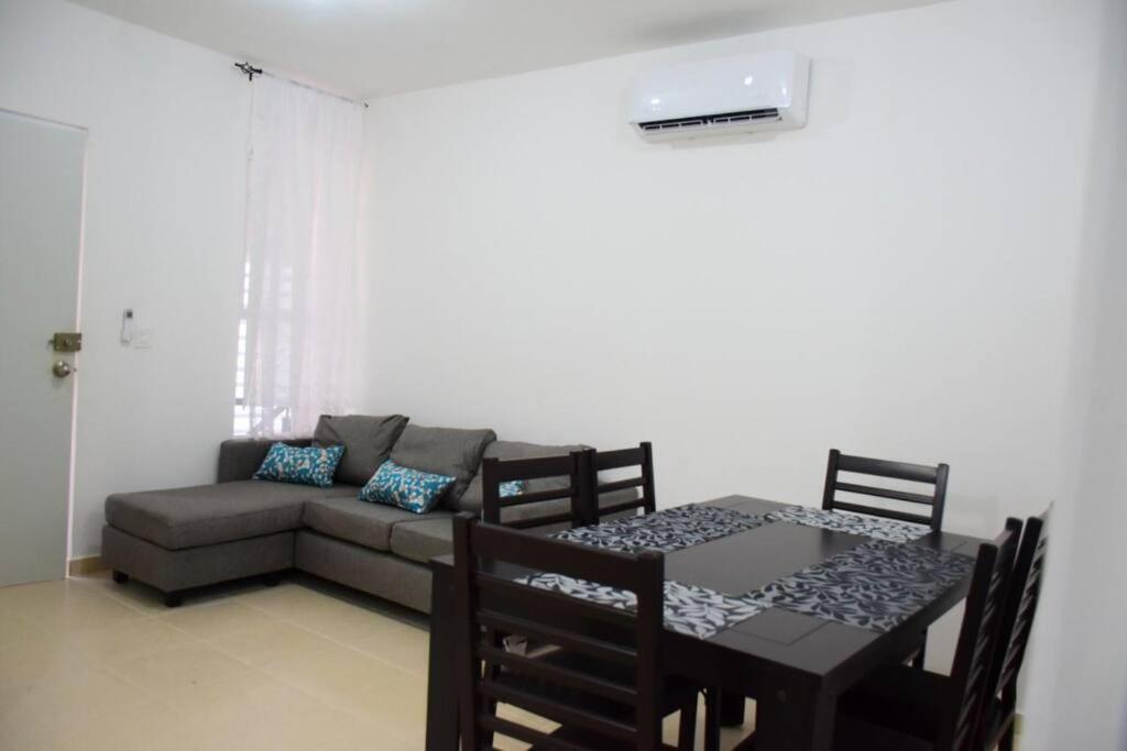 Departamento Residencial Con Alberca Cancún Buitenkant foto