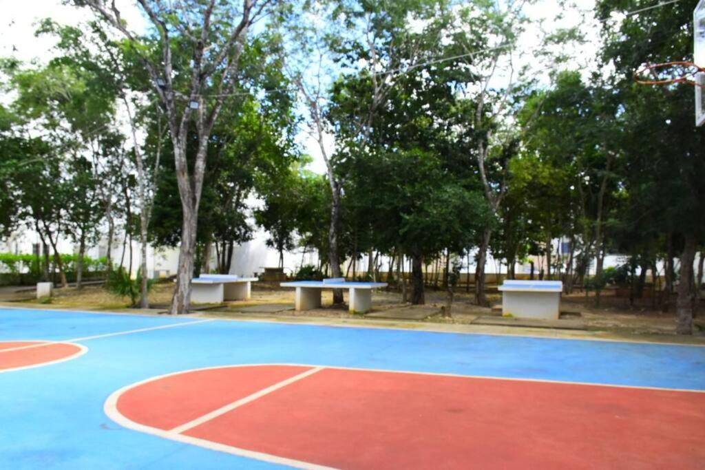 Departamento Residencial Con Alberca Cancún Buitenkant foto