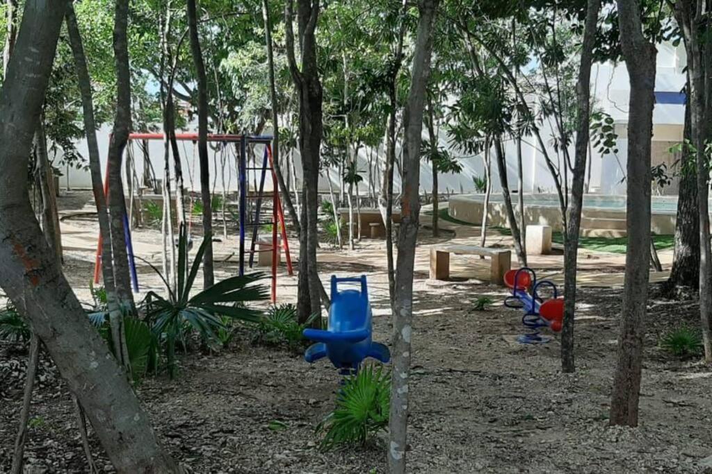 Departamento Residencial Con Alberca Cancún Buitenkant foto